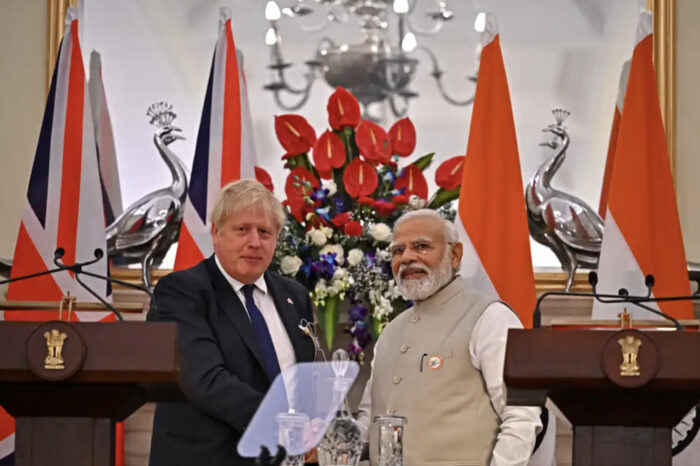 Boris Johnson strengthens trade and security as part of his visit to India
