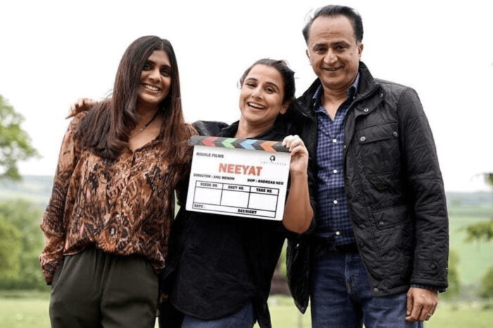 Bollywood star Vidya Balan starts filming her upcoming movie in the UK