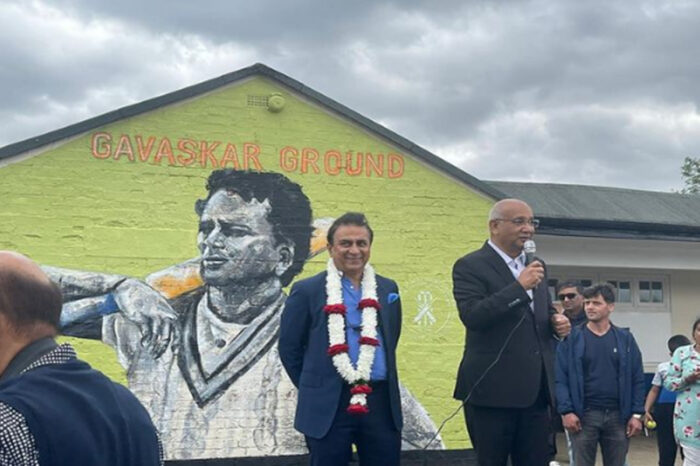 Legendary former cricketer Sunil Gavaskar honoured with a cricket ground named after him