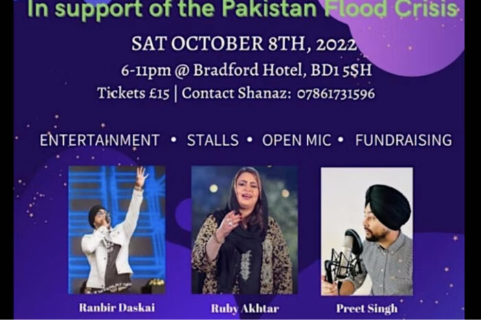 Family music extravaganza in Bradford to raise funds towards Pakistan flood relief effort