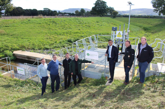Rishi Sunak welcomes completion of flood defence scheme in Stokesley