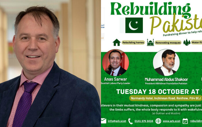  SCEBE lecturer gives powerful climate talk at ‘Rebuilding Pakistan’ fundraiser