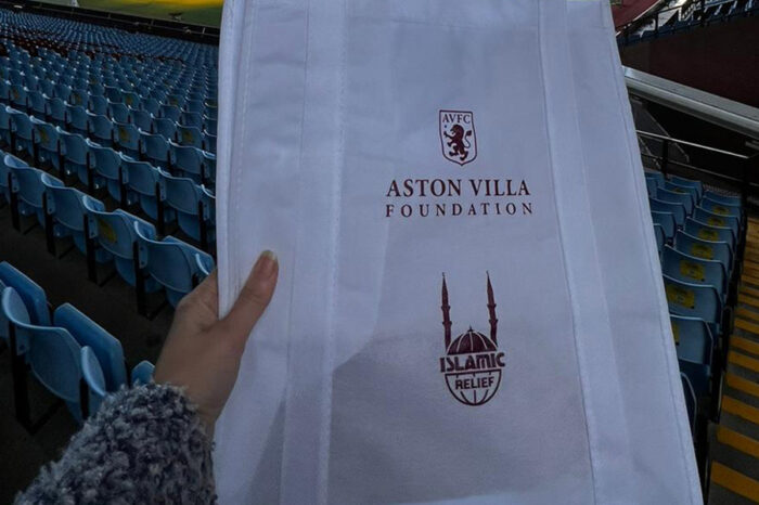 Islamic Relief UK partners with Aston Villa FC to distribute food hampers in Birmingham