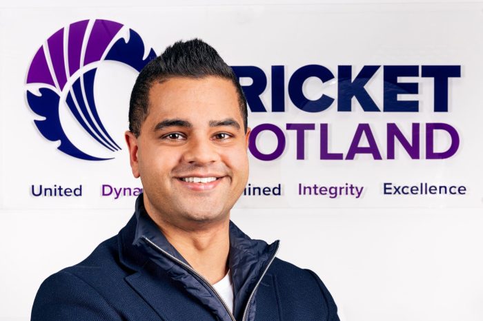 Cricket Scotland announces the resignation of Anjan Luthra as its Chairman