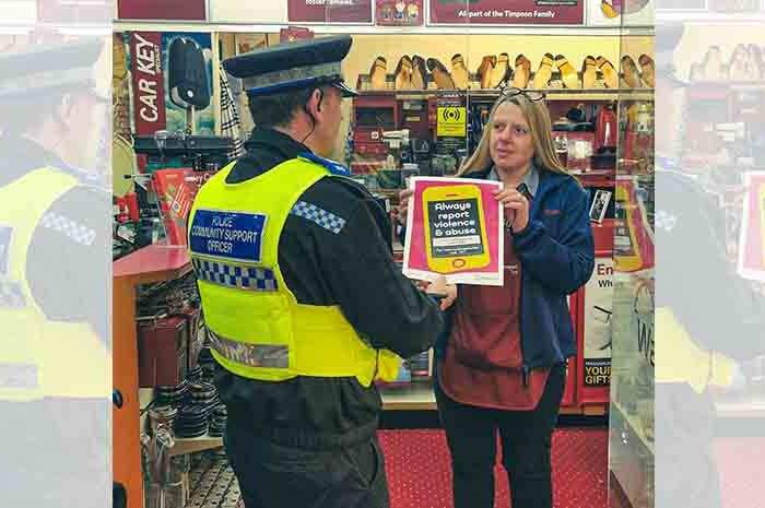 Police and retailers in Bradford launch campaign to address violence and abuse at the city centre