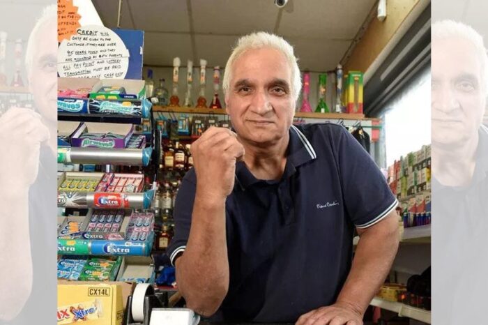 Brave Edinburgh shopkeeper, who was an amateur wrestler, recalls how he fought off an armed robber