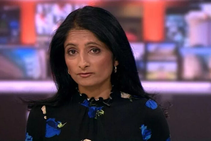 BBC news anchor’s slip of tongue leaves viewers in stitches