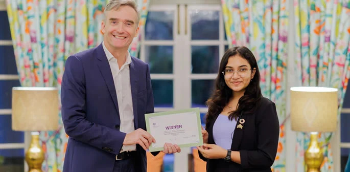 Indian woman spends day as British High Commissioner