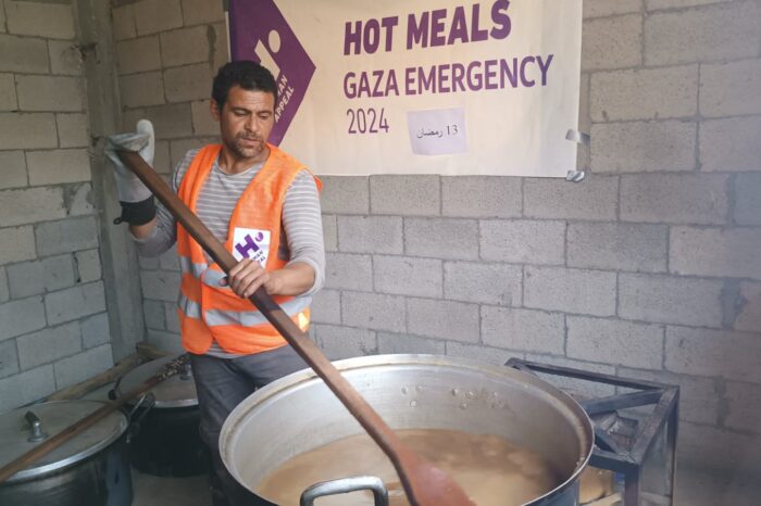Human Appeal on the way to one million hot meals for Gaza