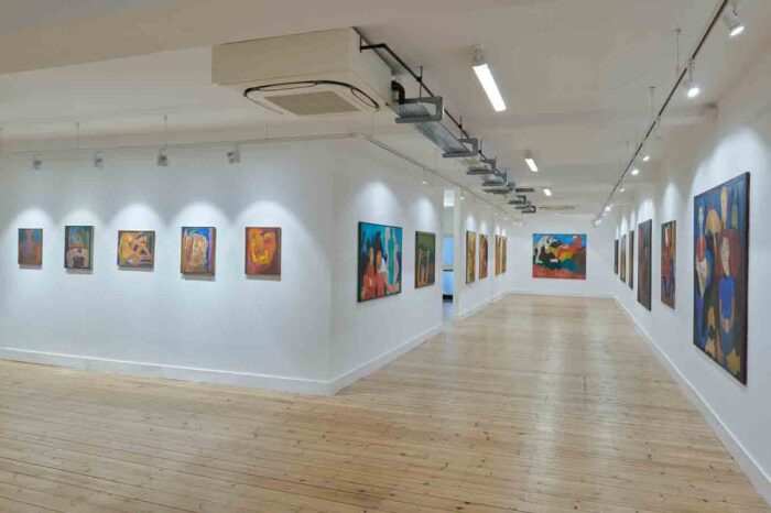 Amal Ghosh exhibition being presented at the Broadway Gallery