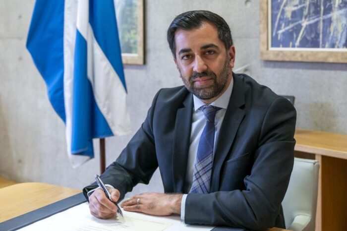 Humza Yousaf hits out at ‘racist bigots’ as he steps down as First Minister