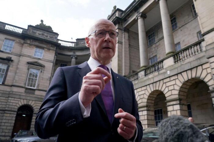 John Swinney sworn in as Scotland’s new First Minister