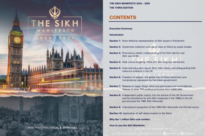 New hard hitting Sikh Manifesto has been released